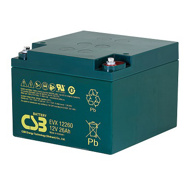 CSB蓄電池EVX12260-12V26Ah產品價格