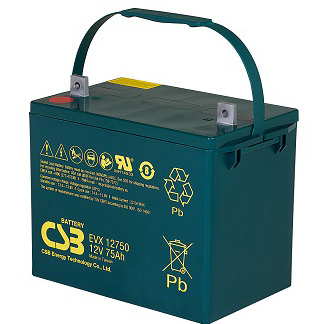 CSB蓄電池EVX12750-12V75Ah產品價格