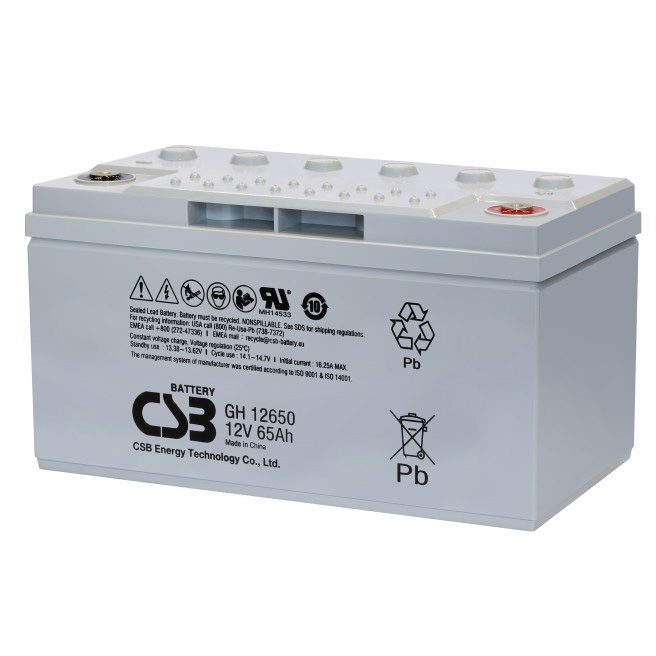 CSB蓄電池GH12650-12V65AH產品價格