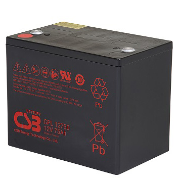 CSB蓄電池GPL12750-12V75AH產品價格